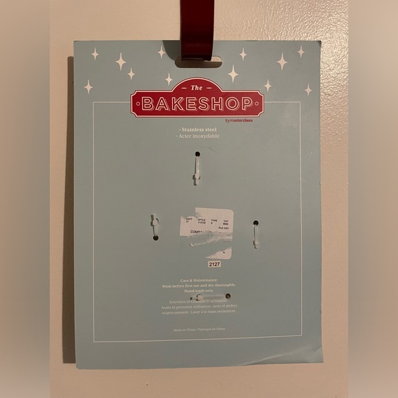 The Bakeshop by Masterclass Christmas Holiday Stainless Steel Cookie Cutter Set - Picture 2 of 2